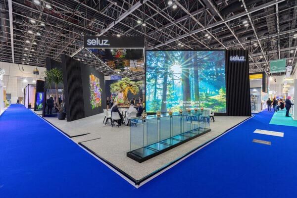 A custom exhibition stand for seluz