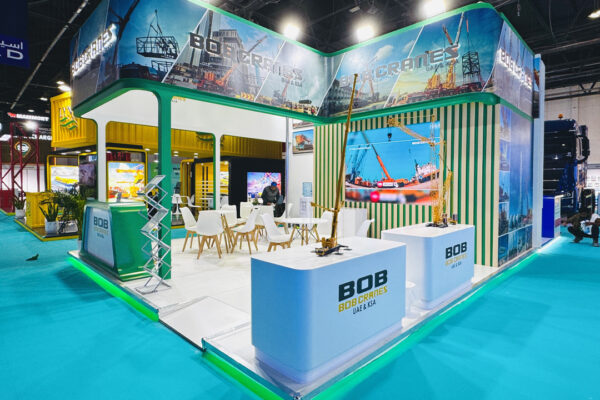 BOB Cranes at Breakbulk Dubai