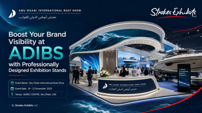 Boost Your Brand Visibility at ADIBS with Professionally Designed Exhibition Stands