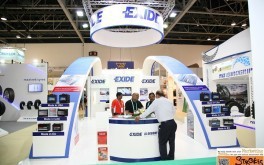 Exide Exhibited Battery Solutions in Automechanika Dubai 2014