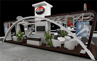 Show-stopper Exhibition Stand at IDEX